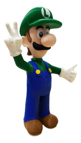 Luigi De Mario Bros, Impreso En 3d 0