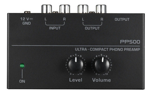 Preamplificador Bandeja Phono Salida Linea Riia Tocadisco 0