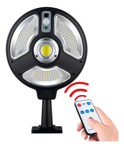 Foco Solar Led Recargable Exterior 460w Con Sensor Y Control 0