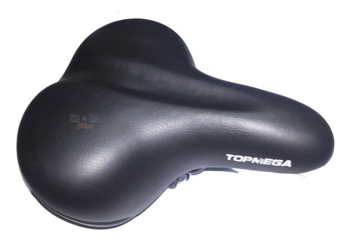 Asiento Para Bicicleta Ancho Con Doble Resorte 0
