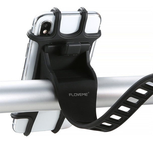 Soporte Porta Celular Bicicleta Moto Silicona Reforzado 0