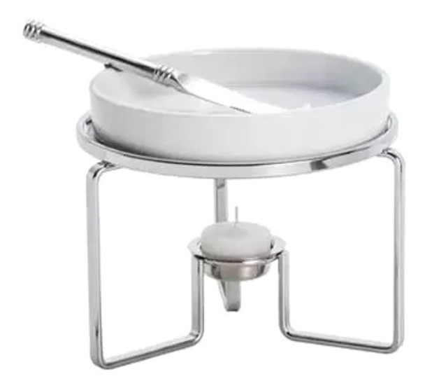 Rechaud Para Queijo Brie Completo Ref 26373 Cuba Porcelana 0