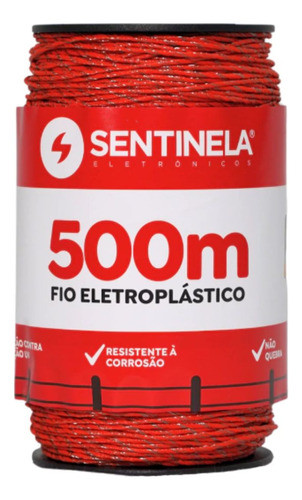 Fio Eletroplástico Cerca Elétrica Rural Gado 500 Metros 0