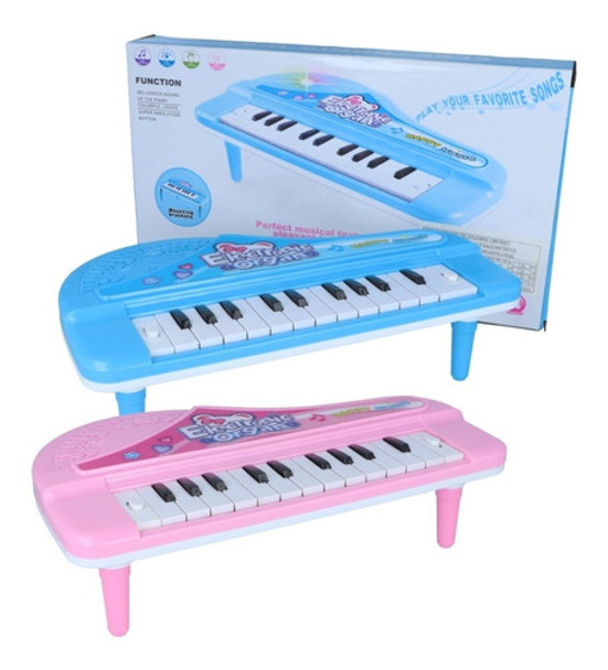 Piano-organo-teclado Infantil Con Luz Y Sonido 12 Teclas 0 Piano-organo-teclado Infantil Con Luz Y Sonido 12 Teclas 0