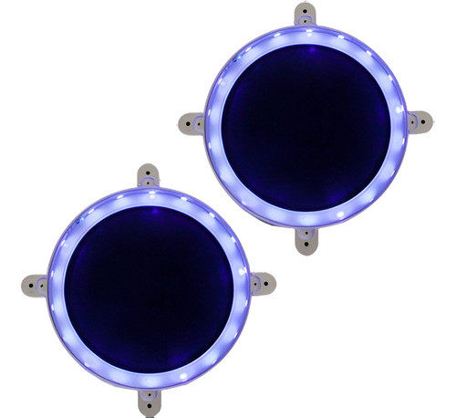2pcs Púrpura Led Cornhole Luz Color Maíz Agujero Haba Bolsa 0