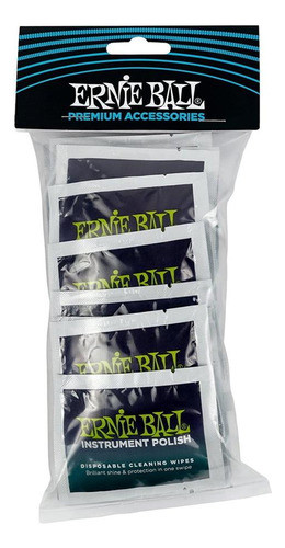 Ernie Ball P04248 Paño Limpia Instrumento 20-pack 0