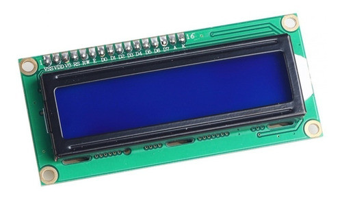 Display Lcd 1602 Fondo Azul 16x2  Coopertec 0