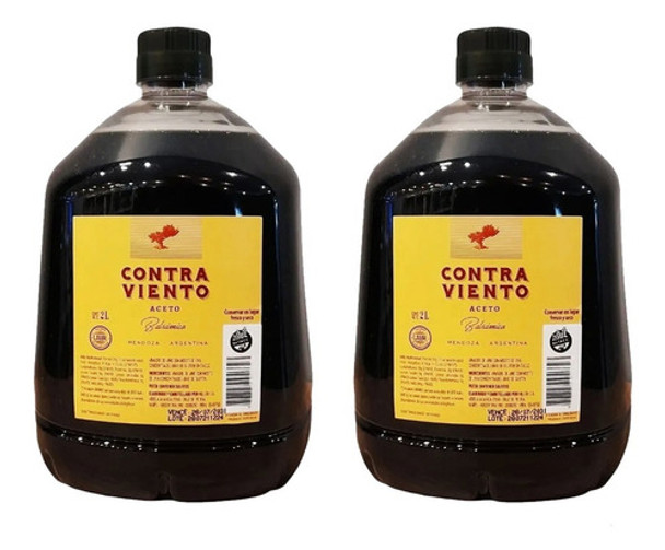 Laur Aceto Balsámico Contraviento 2000 Ml Pack X 2 0