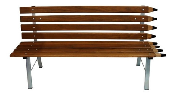 Banco Lápis Grande Em Madeira 0