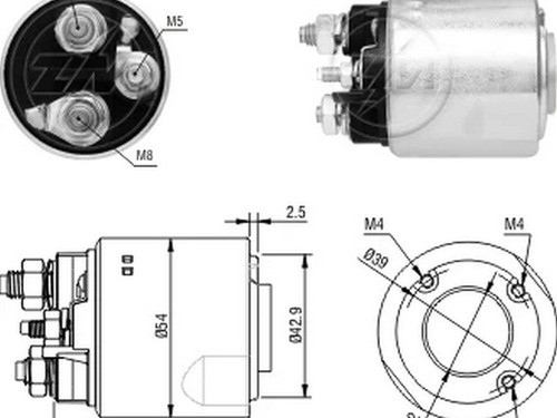 Solenoide O Automatico De Arranque Zm 2-498 0
