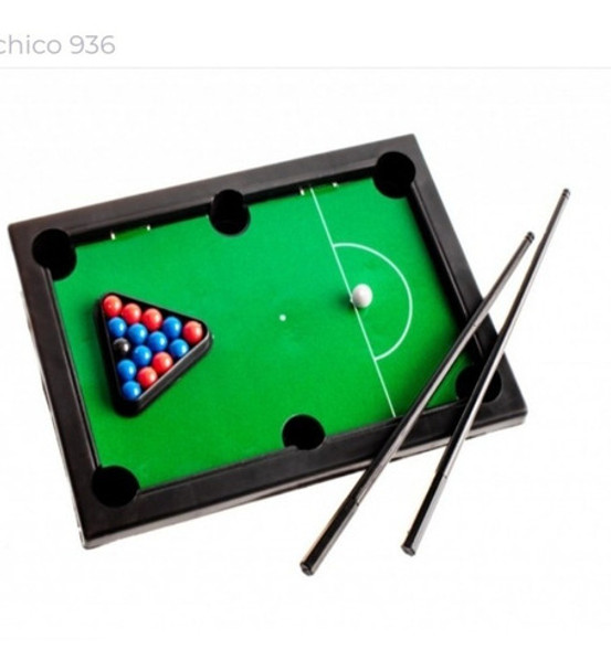 Juego De Mesa Mini Pool Niños Entretenimiento 0