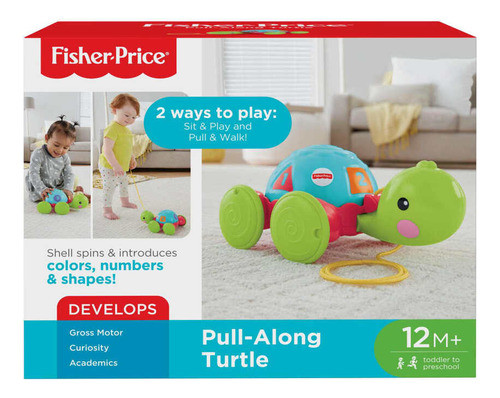 Tortuga De Arrastre Y Aprendizaje Inicial Fisher-price +1año 0