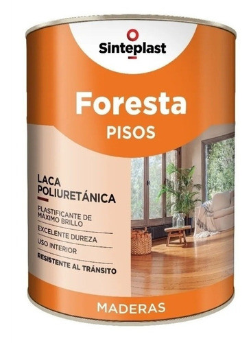Sinteplast Laca Poliuretano Pisos Madera 4lt- Pintu Zero 0