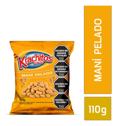 Mani Pelado Krachitos X 110 Grs. 0
