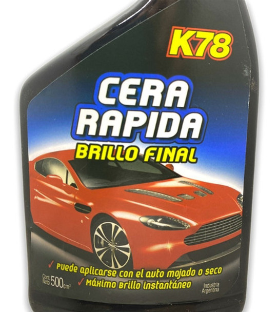 Cera Auto Brillo Final Spray 500ml Con Gatillo Para Autos 0