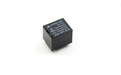 Relay 24 V 10a En 250v Simple Inversor - Escar 0