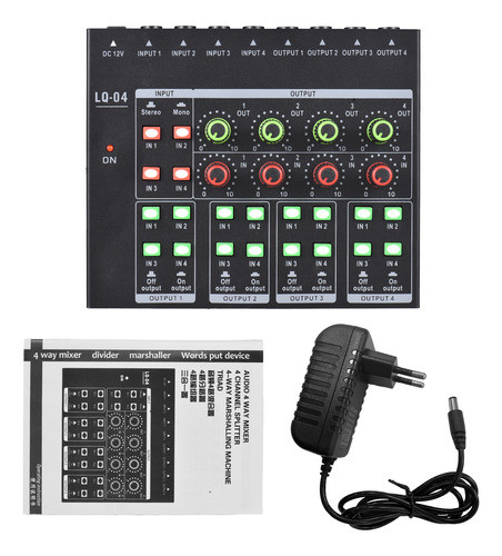 Sound Console 5v.stereo Headphone Recording Studio Channel 0