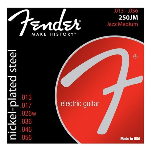 Encordado Fender Para Guitarra Electrica 013 St-250jm 0