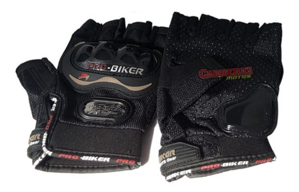 Guantes Con Proteccion Plastico Dedos Cortados Probiker 0