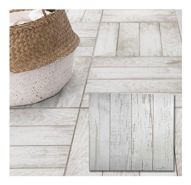 Simil Madera 50x50 Ceramica Cañuelas Bologna Tiza Primera 0