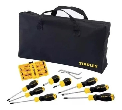 Juego De Destornilladores Stanley Stmt65616l 16 Piezas 0