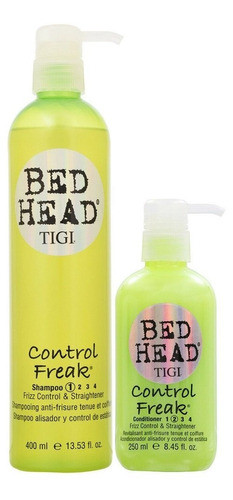 Kit Shampoo Y Acondicionador Control Frizz Y Alisador Tigi 0