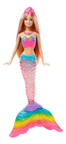 Muñeca Barbie Dreamtopia Rainbow Lights Mermaid 0