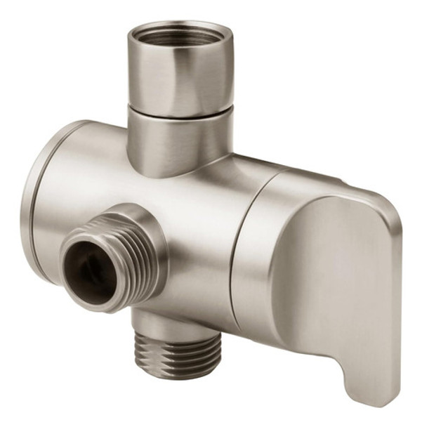 Valvula Desviadora De Ducha De 3 Vias, Niquel Cepillado 0