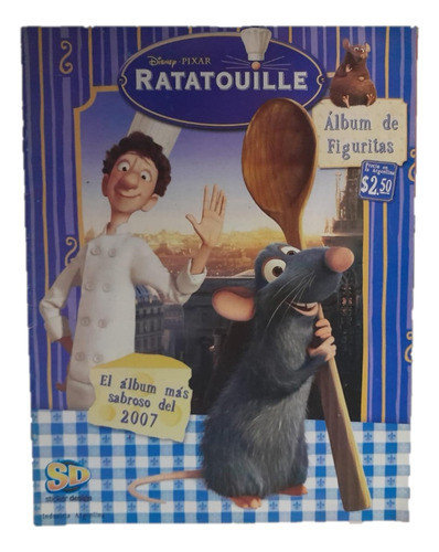 Álbum De Figuritas Ratatouille Vacío Impecable 0