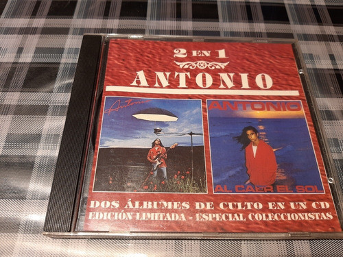 Antonio - 2 En 1 - Cd Español - Al Caer El Sol - Ed Limitada 0