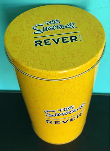Lata Los Simpsons - Rever Pass - Vacia - Unica !!!!! 0