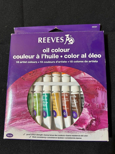 Oil Colors Oleo Reeves X 18 Pomos Surtidos De 10 Ml 0