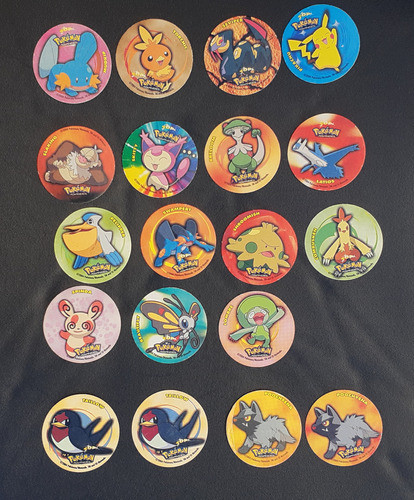 Tazos Pokémon Advanced Top 0