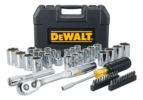 Set Tubos Y Puntas Herramientas Dewalt Dwmt45049 49 Piezas 0