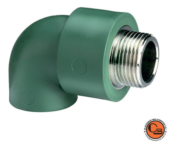 Codo Rosca Macho 32 Mm 1 X 1 Pulgadas Acqua System 0