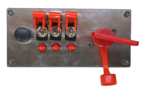 Panel Mando Corta Corriente Llaves Pulsador Competicion 0