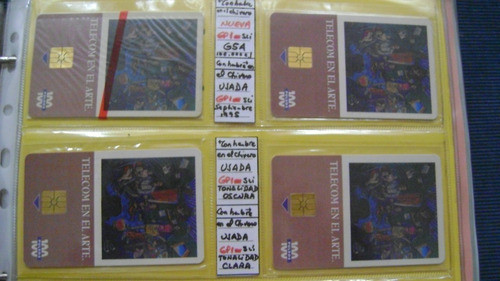 Tarjet Te Colecci Telecom Pintura Con Hambre Y Sin Nva Gp1 0