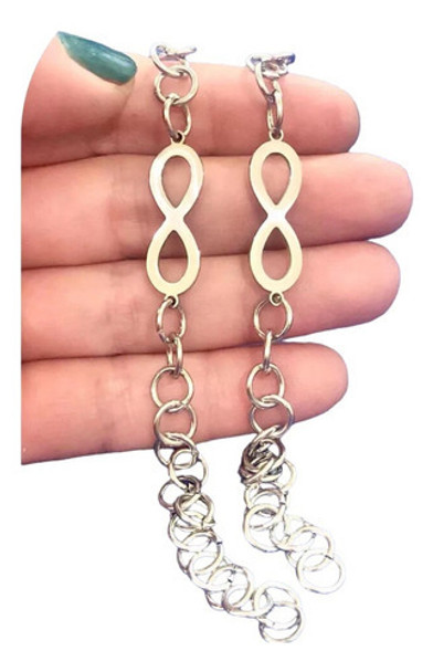 2 Pulseras Infinito Amigas Día Del Amigo Amistad Acero 0 2 Pulseras Infinito Amigas Día Del Amigo Amistad Acero 0