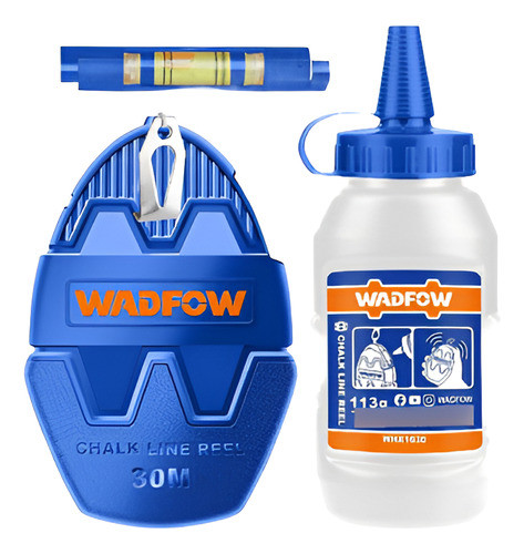 Tiza Linea Con Repuesto 30mts Marca Wadfow 0