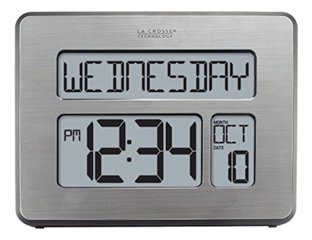 La Crosse Technology C86279 Atomic Full Calendar Clock Con D 0