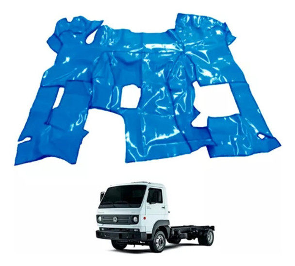 Tapete De Vinil Azul Vw Dellivery 1016 Com Capo Com Console 0