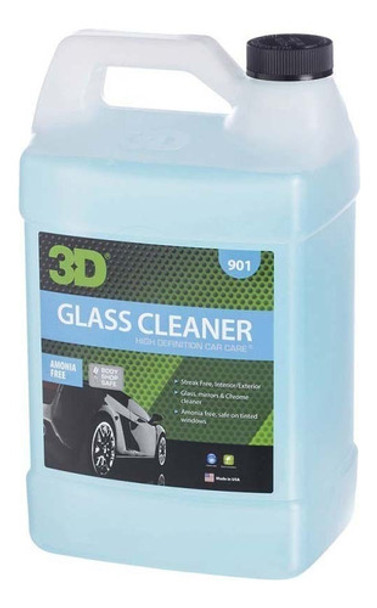3d Glass Cleaner Limpia Vidrios 1 Galon 3,78l 0 3d Glass Cleaner Limpia Vidrios 1 Galon 3,78l 0