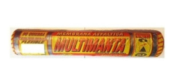 Membrana Con Aluminio Multimanta Ancar Nº4 X Rollo De 10 M2 0 Membrana Con Aluminio Multimanta Ancar Nº4 X Rollo De 10 M2 0