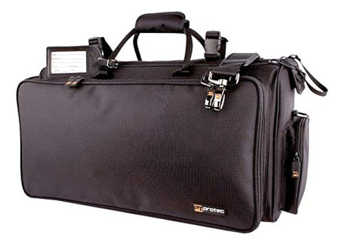 Protec - Bolsa De Triple Cuerno Con Bolsa De Almacenamiento 0