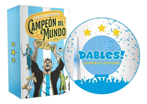 Mazo Argento Campeones  Mundial + Dables Campeón Del Mundo 0