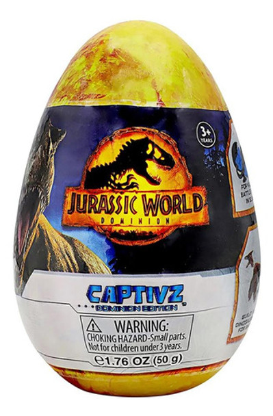 Kit 5 Jurassic World Ovo Surpresa Slime Série Dominion 3028 0