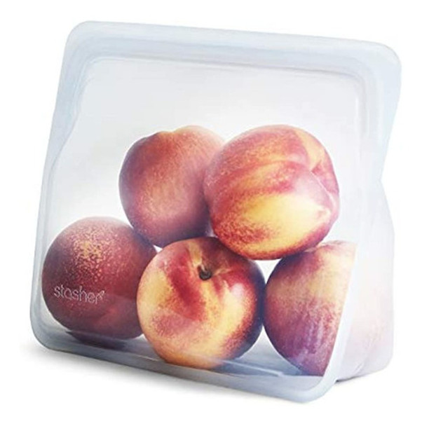 Bolsa De Almacenamiento Reutilizable De Silicona De Grado Al 0