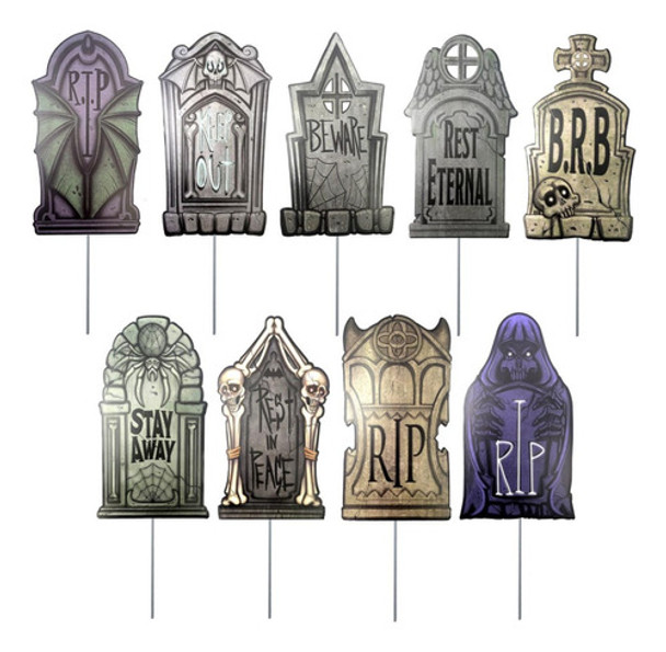 Lapidas Halloween 1 Unidad 41 X 23 Cm Decoracion Halloween 0