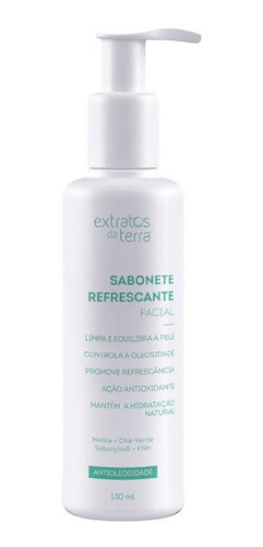 Sabonete Refrescante Extratos Da Terra Antioleosidade 0