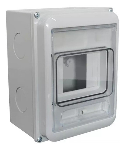 Caja Pilar 4 Módulos Con Premarcado Ip65 Genrod 0